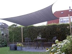 CCOMREC35,voile d'ombrage triangulaire - shade sail