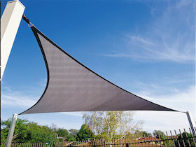 CPREMTR360 - Voile d'ombrage triangulaire<br>'Coolaroo Premium' 3,6m