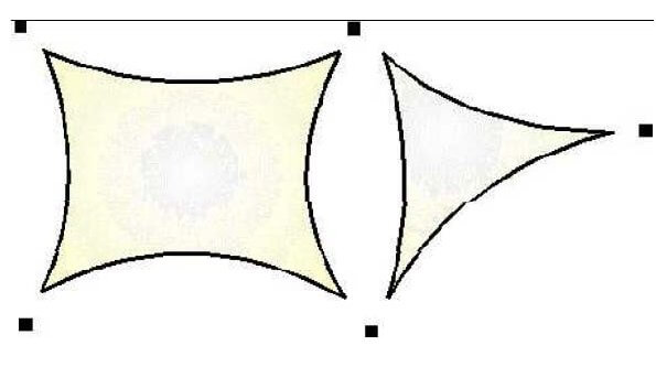voile d'ombrage triangulaire - voile d'ombrage triangulaire-in1