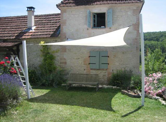 shade sail - voile d'ombrage rectangulaire-in7b