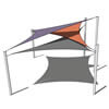 protection uv - shade sail - voile d'ombrage carrée - layout02
